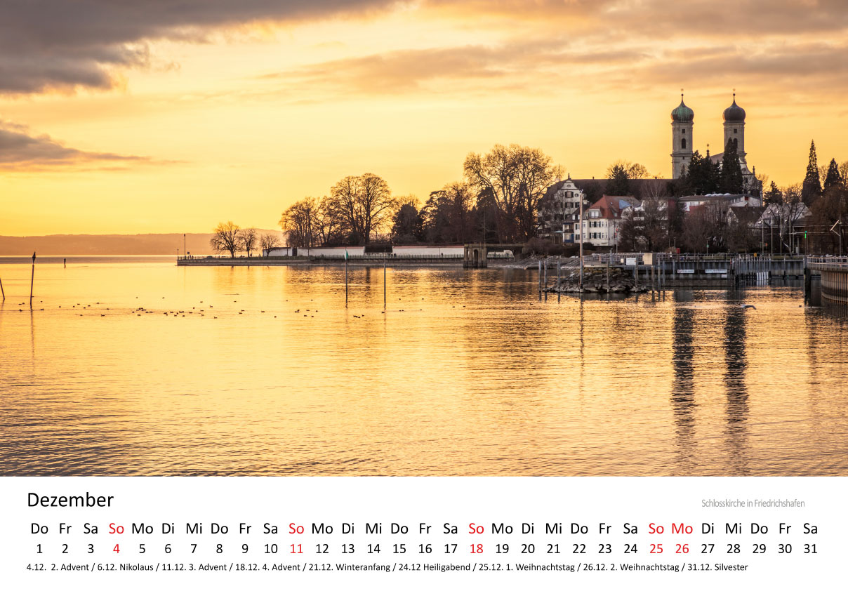 Kalender BadenWürttemberg 2025 Christian Müringer Reise und