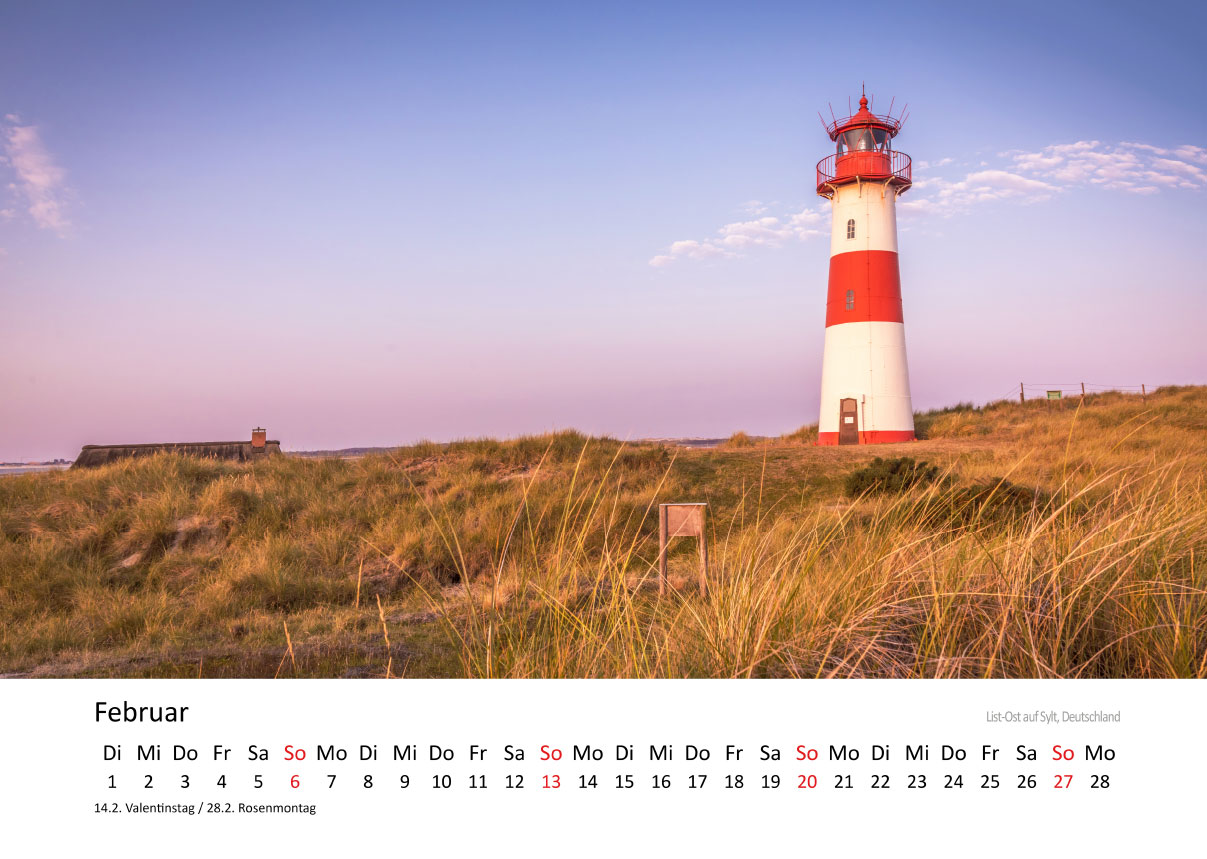 Edition Seidel Calendrier 2024 Premium Bretagne Format DIN A3