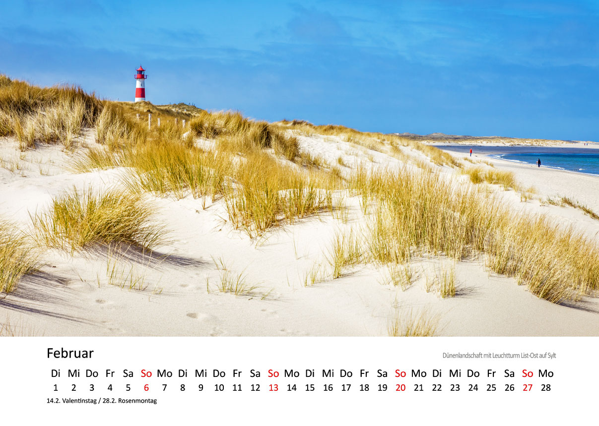 Kalender - Meine Nordsee 2023 | Christian Müringer - Reise- und