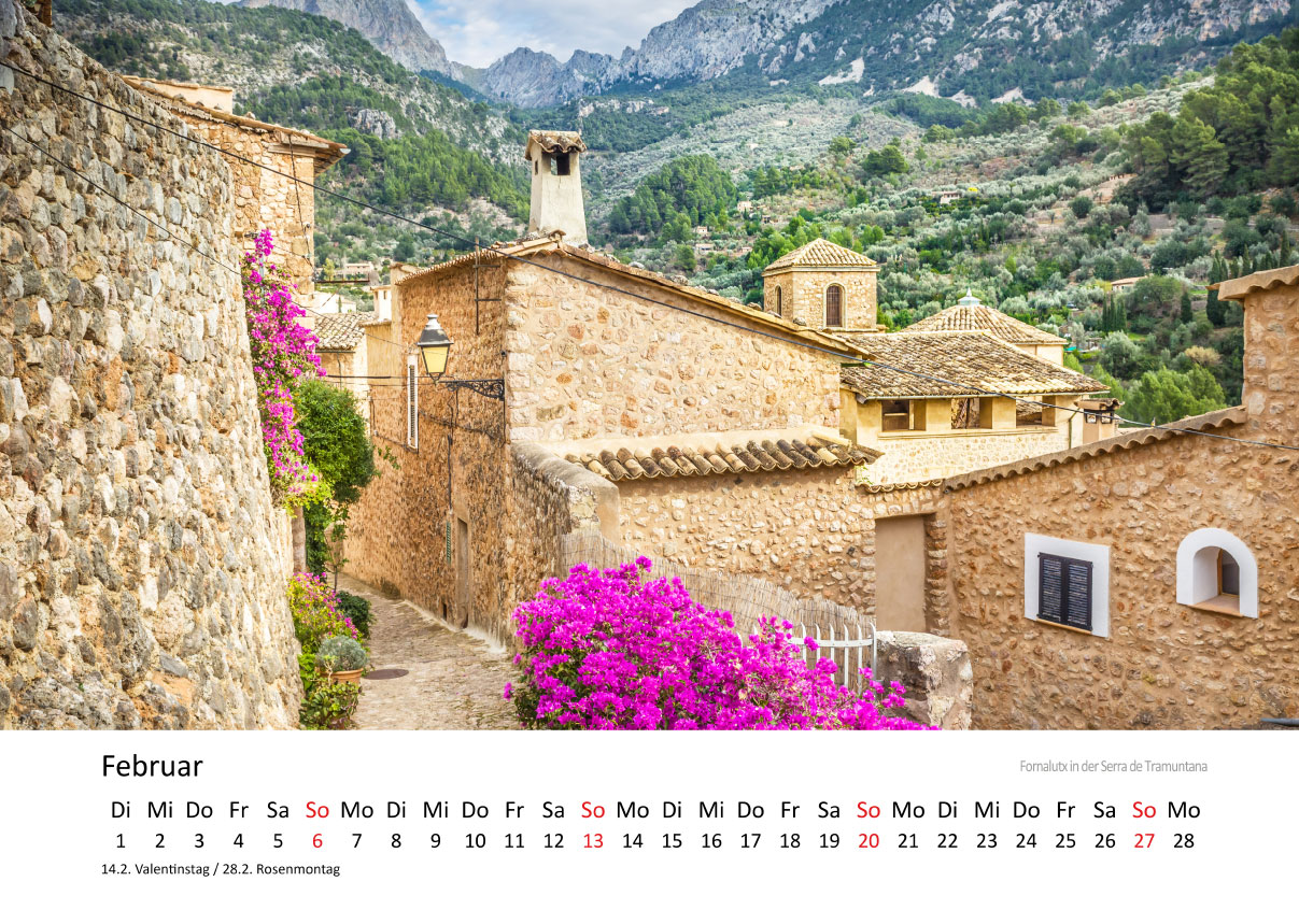 Kalender - Trauminsel Mallorca 2025  Christian Müringer - Reise- und 