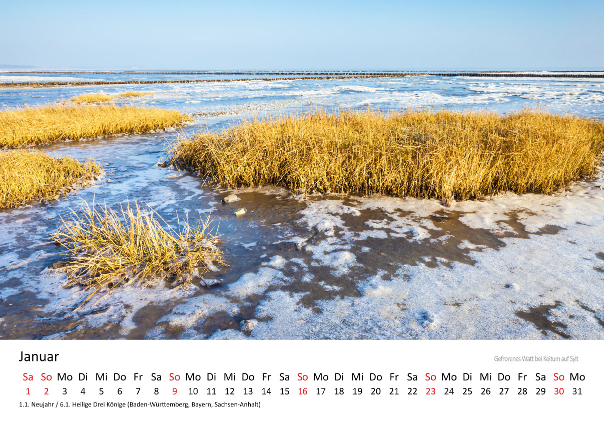 Wattenmeer Kalender 