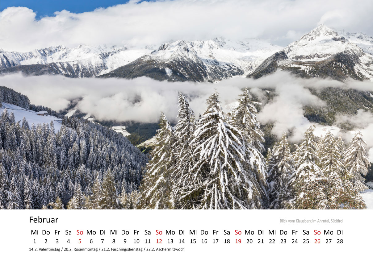 Der Alpen Kalender 2024  Christian Müringer - Reise- und Naturfotograf