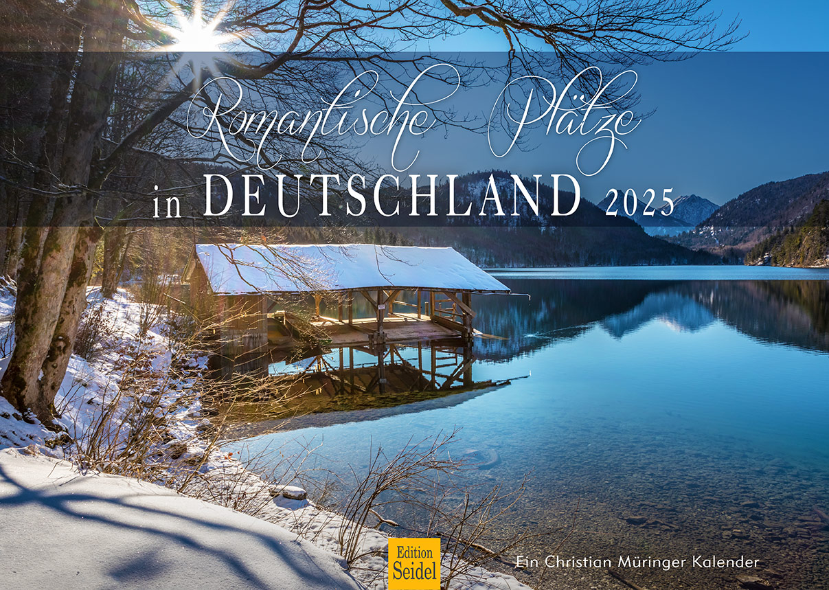 Kalender Romantische Plätze in Deutschland